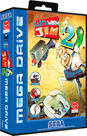 Earthworm Jim 2 - Box - 3D Image