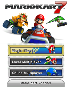 Mario Kart 7 - Screenshot - Game Title Image