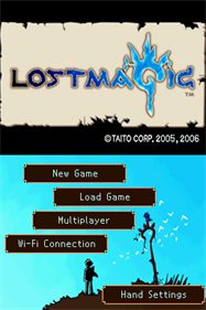 Lost Magic - Screenshot - Game Title Image