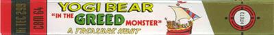Yogi Bear & Friends in The Greed Monster: A Treasure Hunt - Banner Image