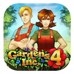 Gardens Inc 4: Blooming Stars - Clear Logo Image