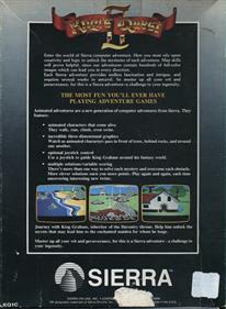 King's Quest II: Romancing The Throne - Box - Back Image