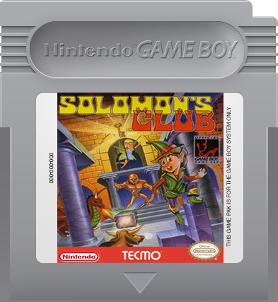 Solomon's Club cover or packaging material - MobyGames