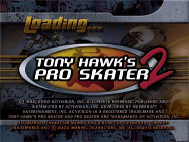 Tony Hawk's Pro Skater 2 - Screenshot - Game Title Image