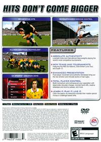 Rugby 2005 - Box - Back Image