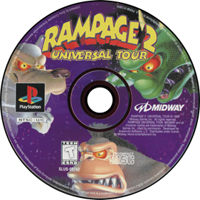 Rampage 2: Universal Tour - Disc Image