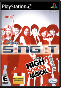 Disney Sing It: High School Musical 3: Senior Year - Box - Front - Reconstructed Image