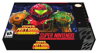 Super Metroid: Vitality - Box - 3D Image