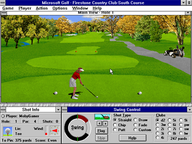 Microsoft Golf 2.0 - Screenshot - Gameplay Image