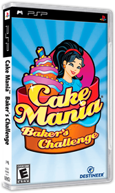 Cake Mania: Baker's Challenge - Box - 3D Image