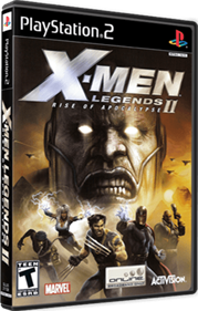 X-Men Legends II: Rise of Apocalypse - Box - 3D Image