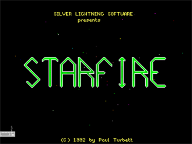 Starfire - Screenshot - Game Title Image