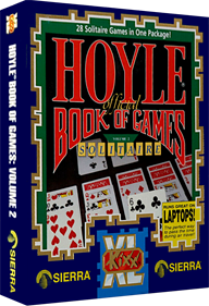 Hoyle: Official Book of Games: Volume 2: Solitaire - Box - 3D Image