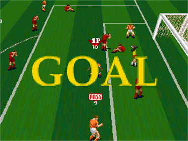 V-Goal Soccer '96 - Screenshot - Gameplay Image