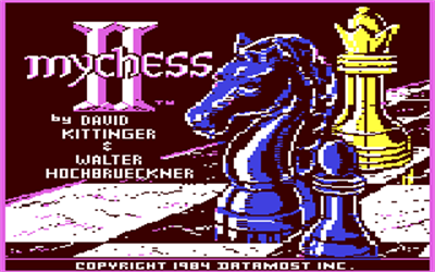 Mychess II - Screenshot - Game Title Image