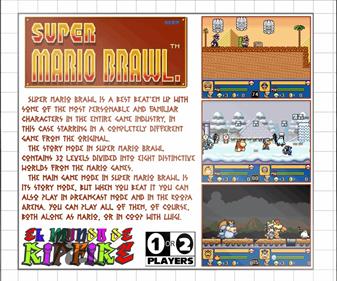 Super Mario Brawl - Fanart - Box - Back Image