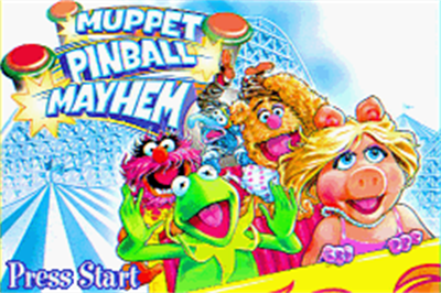 Muppet Pinball Mayhem - Screenshot - Game Title Image
