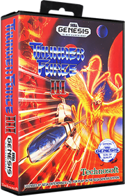 Thunder Force III - Box - 3D Image