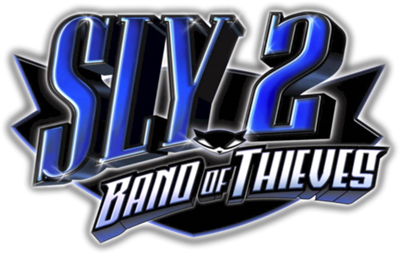 Sly 2: Band of Thieves - Clear Logo Image