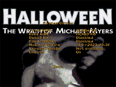 Halloween: The Wrath of Michael Myers [Special Edition] - Screenshot - Game Select Image
