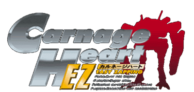 Carnage Heart EZ: Easy zapping - Clear Logo Image