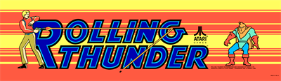 Rolling Thunder - Arcade - Marquee Image