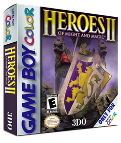 Heroes of Might and Magic II - Box - 3D Image