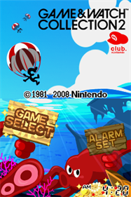 Game & Watch Collection 2 - Screenshot - Game Title Image