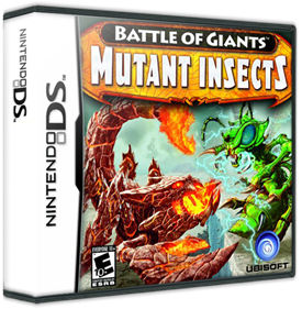 Battle of Giants: Mutant Insects - Box - 3D Image