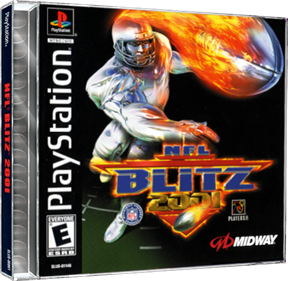 NFL Blitz 2001 - Box - 3D Image