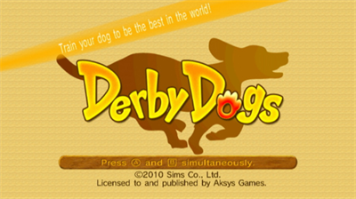 Derby Dogs - Screenshot - Game Title Image