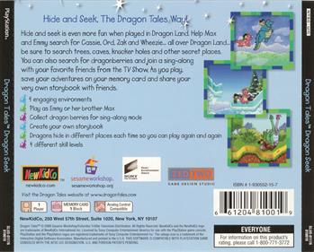 Dragon Tales: Dragon Seek - Box - Back Image