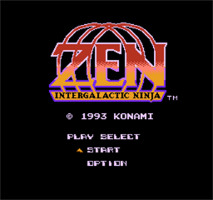 Zen: Intergalactic Ninja - Screenshot - Game Title Image
