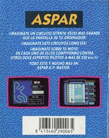 Aspar GP Master - Box - Back Image