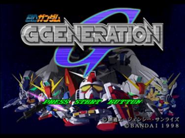 SD Gundam: G Generation - Screenshot - Game Title Image