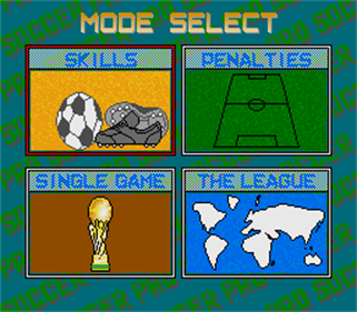 Pro Soccer 68 - Screenshot - Game Select Image