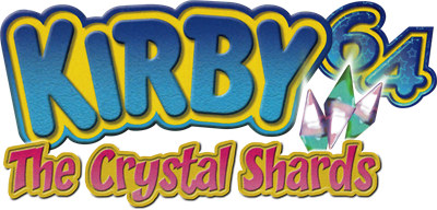 Kirby 64: The Crystal Shards - Clear Logo Image