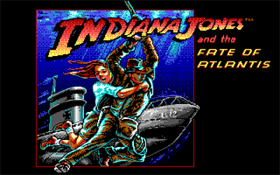 Indiana Jones and the Fate of Atlantis: The Action Game - Screenshot - Game Title Image