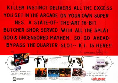 Killer Instinct - Advertisement Flyer - Front Image