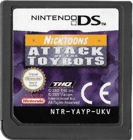 Nicktoons: Attack of the Toybots - Cart - Front Image