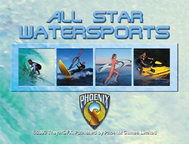 All Star Watersports - Screenshot - Game Title Image