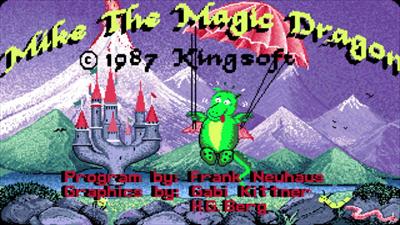 Mike the Magic Dragon - Screenshot - Game Title Image