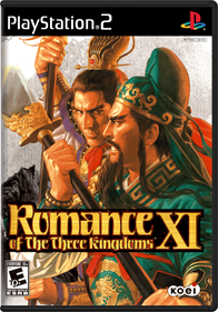 Romance of the Three Kingdoms XI - Box - Front - Reconstructed Image