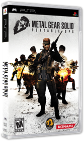 Metal Gear Solid: Portable Ops - Box - 3D Image