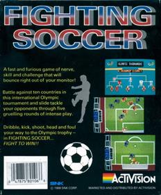 Fighting Soccer - Box - Back Image
