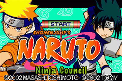Naruto: Ninja Council - Screenshot - Game Title Image