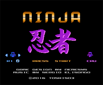 Ninja - Screenshot - Game Title Image