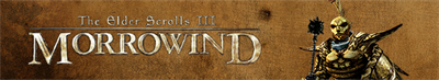 The Elder Scrolls III: Morrowind - Banner Image
