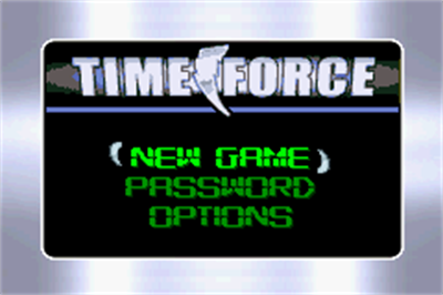 Power Rangers: Time Force - Screenshot - Game Select Image