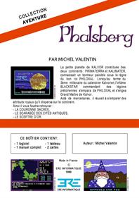 Phalsberg - Box - Back Image